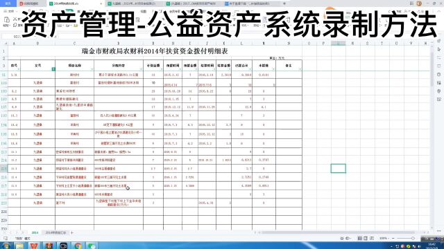 公益性资产管理讲解