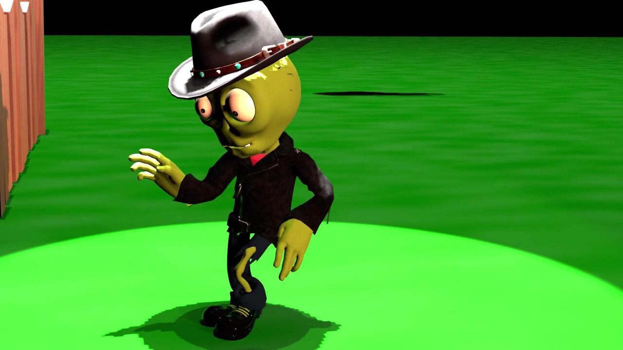 植物神出鬼没 僵尸舞王托马斯大回环:pvz植物大战僵尸动画短片