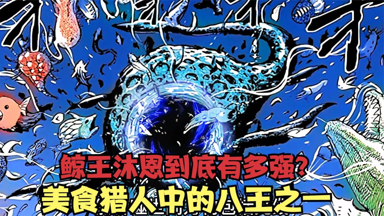 美食猎人:八王之一鲸王沐恩,实力到底有多强?