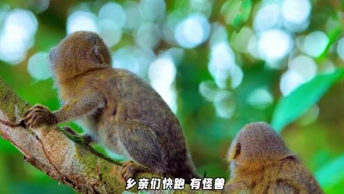 世界上最小的猴子，还没有鸡蛋大，啃点树皮就能活下来 #动物世界 #侏儒狨猴 #箭毒蛙 #纪录片 #搞笑解说
