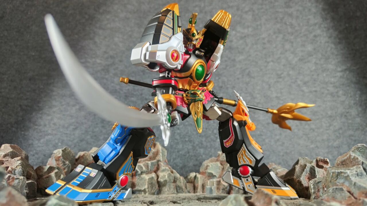 创新点 恐龙战队 雷霆佐德 大连王 合金成品模型