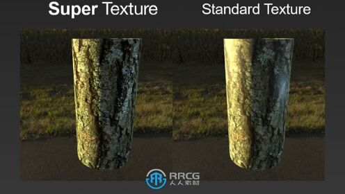 【中字】Super Texture一键生成多个PBR贴图Blender插件 演示视频 RRCG