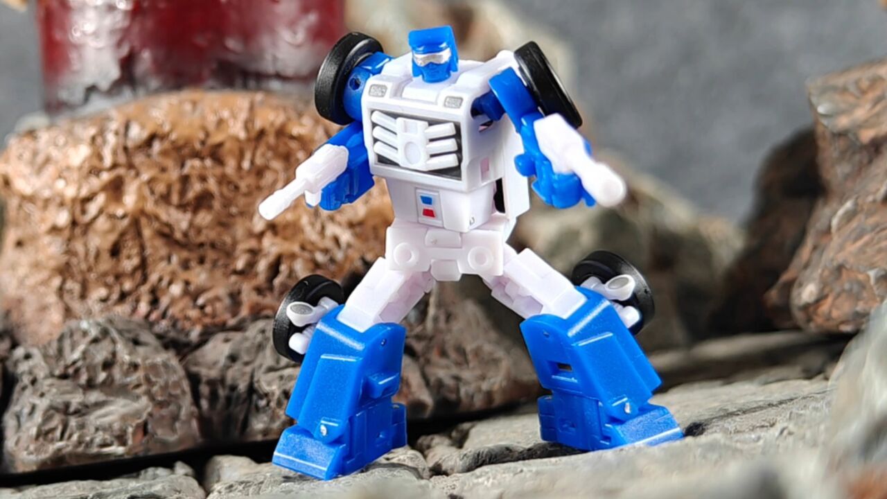 蒙皮猴 极小变形金刚 g1 巨浪/小蹦蹦