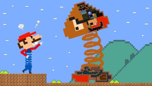 8bit字母闯关弹簧马里奥与公主闯关了~~_高清1080P在线观看平台_腾讯视频