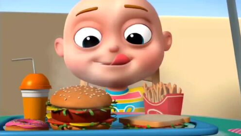 糟糕！宝宝吃好不容易吃到特价的汉堡，却闹了肚子#早教启蒙益智动画 #儿童动画 #益智动画 #搞笑 #小朋友都爱看