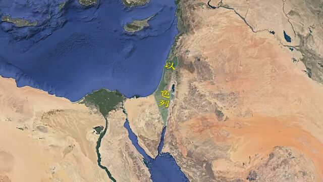 假如以色列撤出中东地区,重新选地建国,这两个地方可能性最大! #地理科普 #地理知识