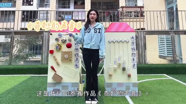 自制教玩具《奇妙的声音》