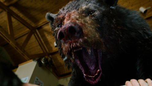 今年最新的猛兽惊悚片 六百斤的大黑熊竟然迷上了独品