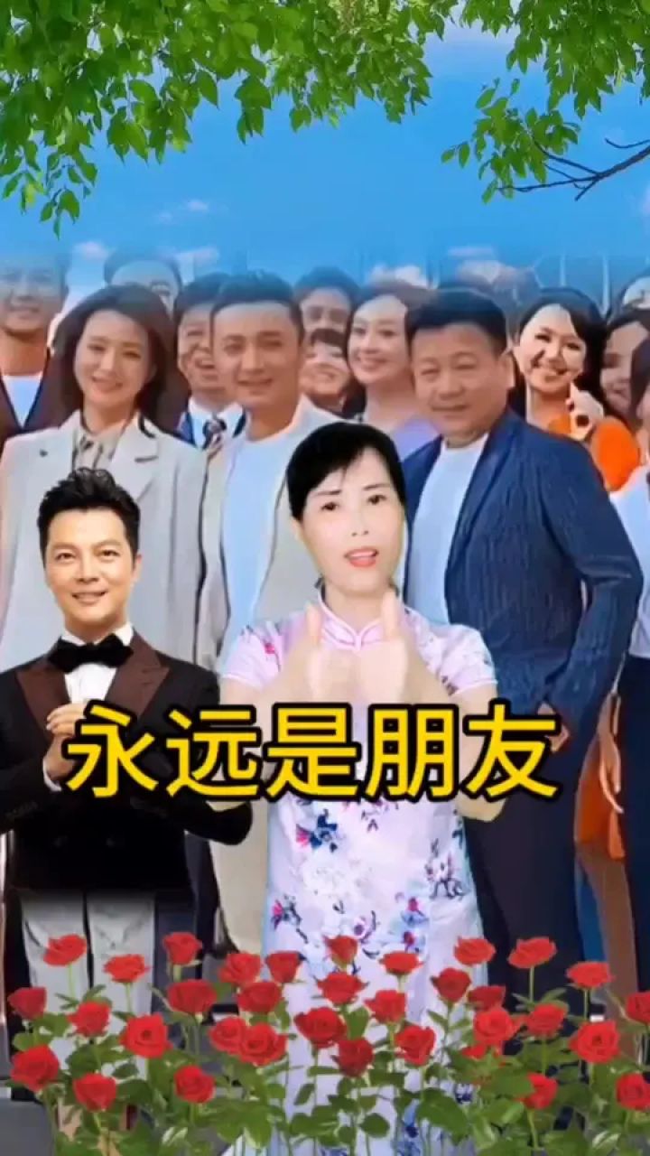 结识新朋友不忘老朋友 #友谊天长地久时光不老我们不散 #用歌声传递