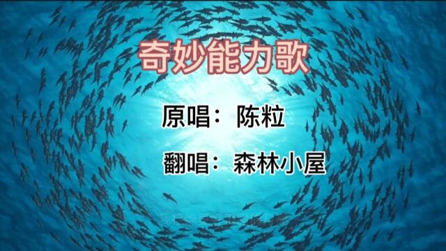 歌曲《奇妙能力歌》原唱:陈粒 翻唱:森林小屋