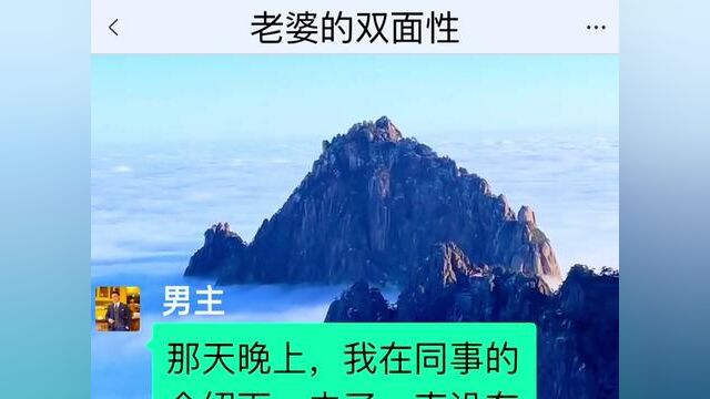 老婆的双面性,结局亮了,快点击上方链接观看精彩全文#聊天记录 #小说推文