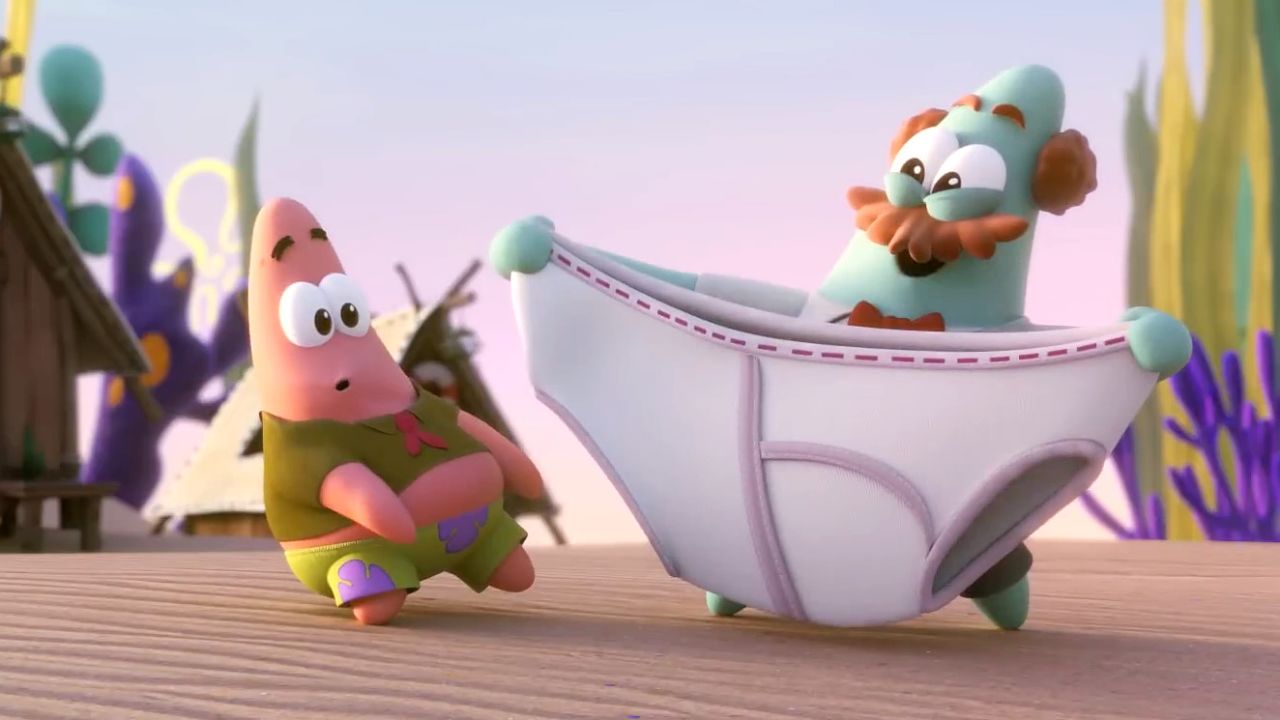 海绵宝宝珊瑚营地—派爸爸!