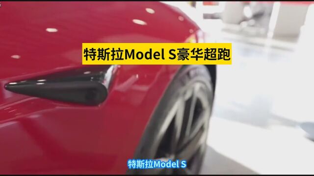 特斯拉Model S豪华超跑