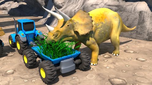 恐龙谷、少儿工程车汽车玩具动画片、3-6岁幼儿启蒙益智早教动画