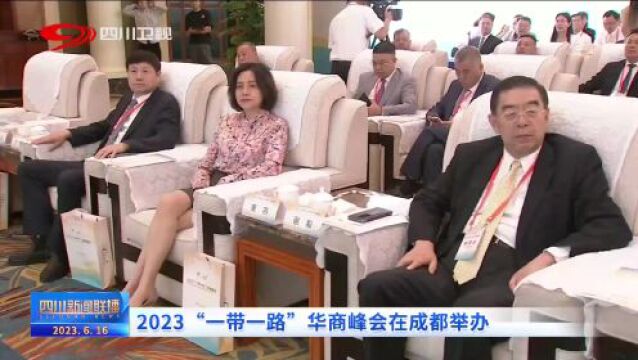 2023“一带一路”华商峰会举行 现场签约投资总额达108.9亿元