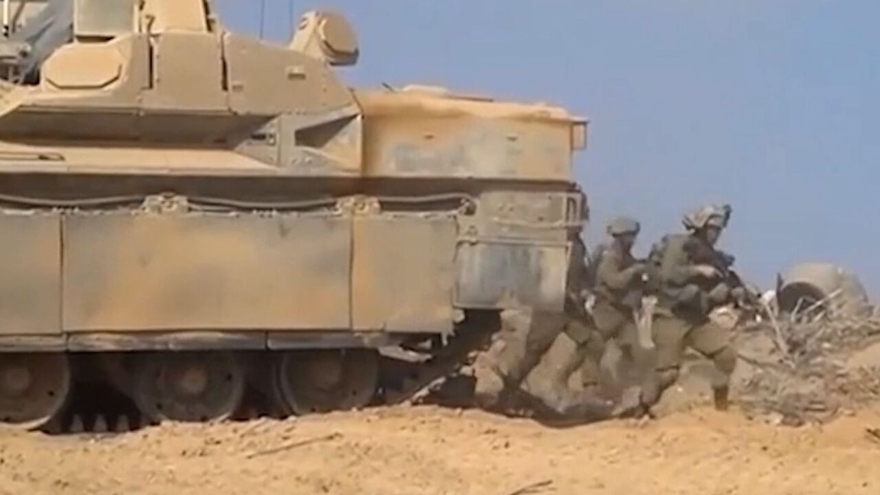 巴以冲突最新战况：以军称继续扩大在加沙攻势哈马斯称摧毁以军车_高清1080P在线观看平台_腾讯视频