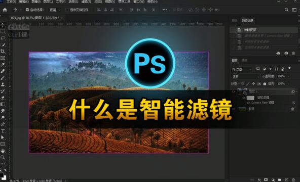 解锁 Photoshop 智能滤镜的秘密:让你的照片焕发光彩