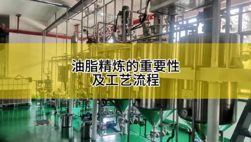 油脂精炼的重要性及工艺流程#油脂精炼设备 #油脂提取成套装备#亚临界低温萃取装备