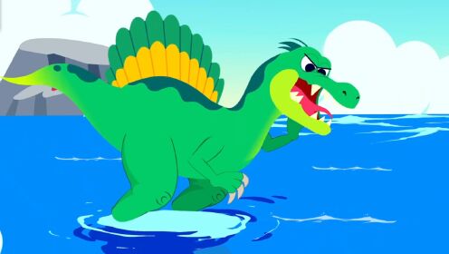 《恐龙动漫》霸王龙捕食剑龙和副栉龙_高清1080p在线观看平台_腾讯