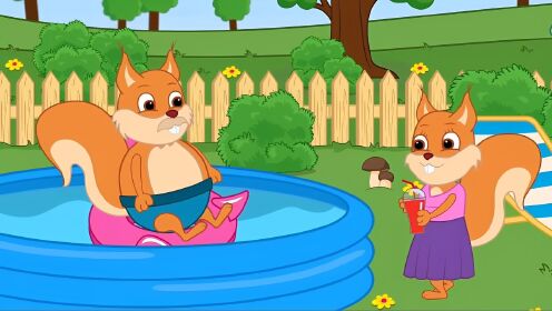 小松鼠一家 第25集 松鼠爷爷