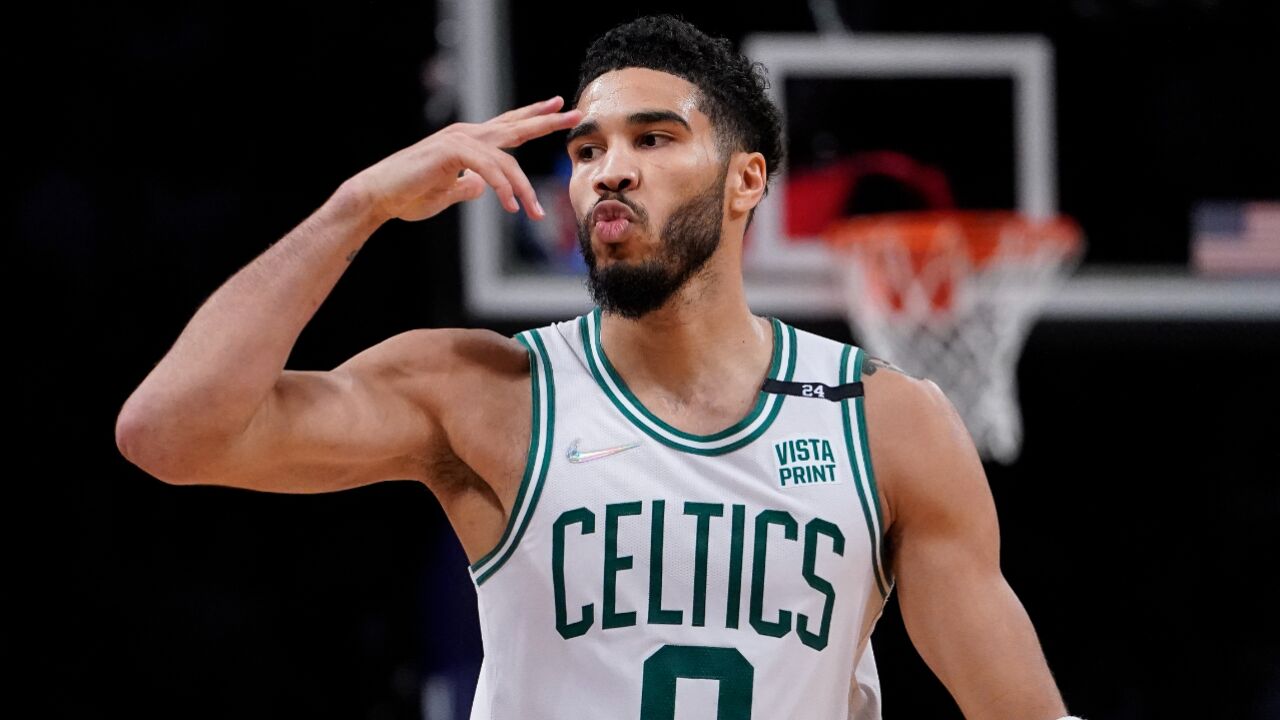 【集锦】塔图姆砍27 5,正负值高举全联盟第一!