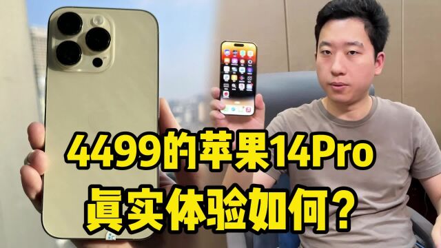 小杨实测:4499的iPhone 14Pro真实体验如何?