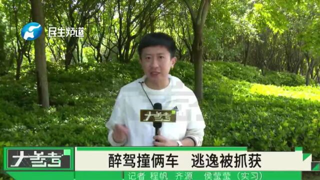 河南郑州:男子醉驾撞两车逃逸,被交警拦停抓获,交警:要面临刑事处罚