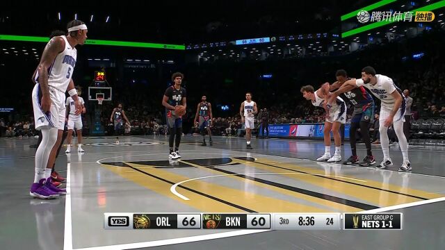 魔术vs篮网中文解说全场回放