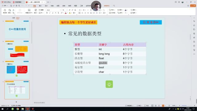 C++第3课基础入门:C++变量的使用