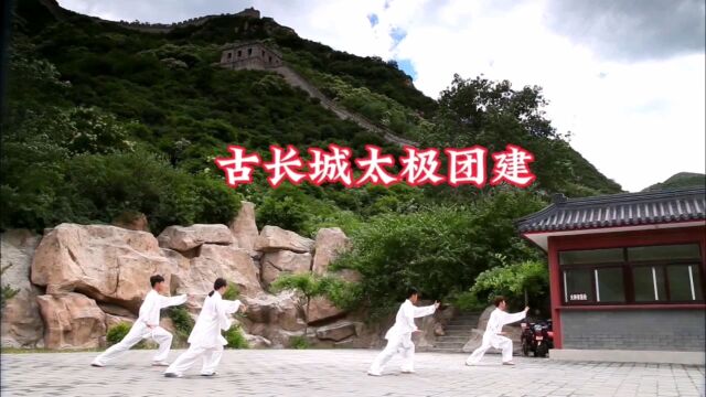 外企公司太极团建 Taichi Team building at the Great Wall