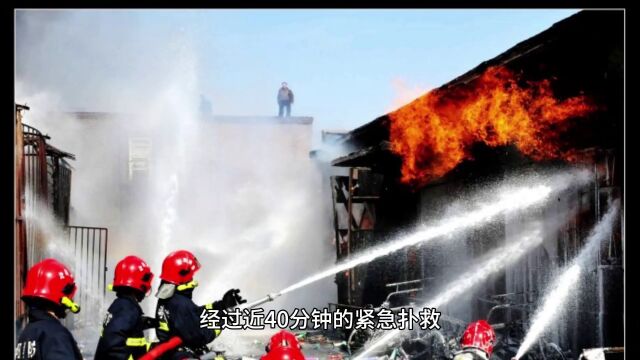 悲剧!黑龙江肇州县板房火灾致7人丧命,警方调查中