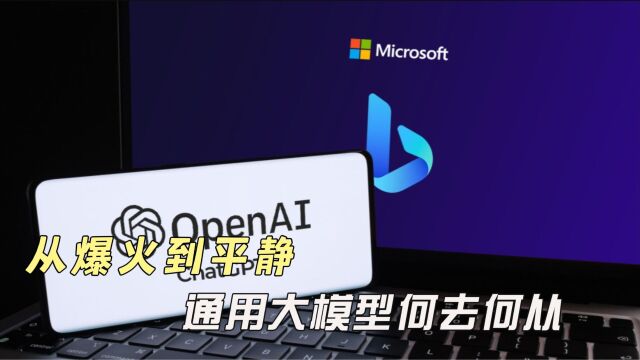 从爆火到平静,通用大模型何去何从?