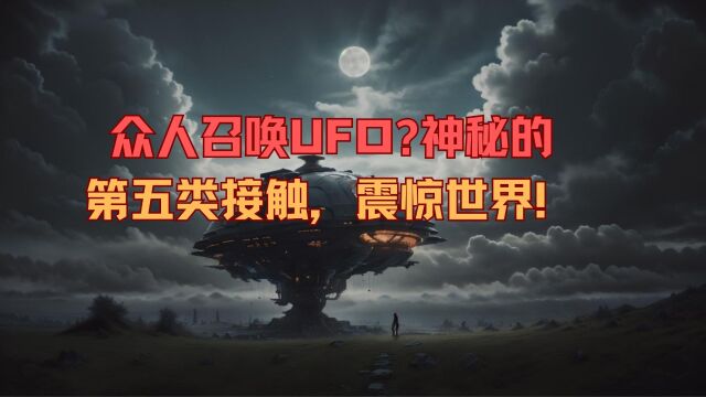 众人召唤UFO神秘的第五类接触震惊世界