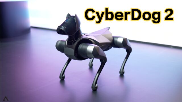 小米CyberDog 2真机体验:我仿佛看见了未来的“智能宠物”!