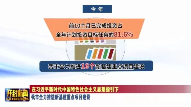 我市全力推进新基建重点项目建设