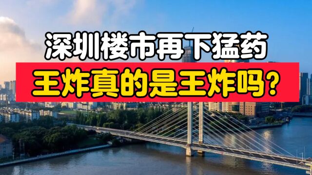 深圳楼市再下猛药,王炸真的是王炸吗?