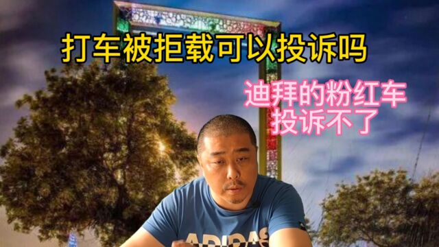 在迪拜打车被拒载可以投诉吗?如果是粉红色出租车可能真投诉不了