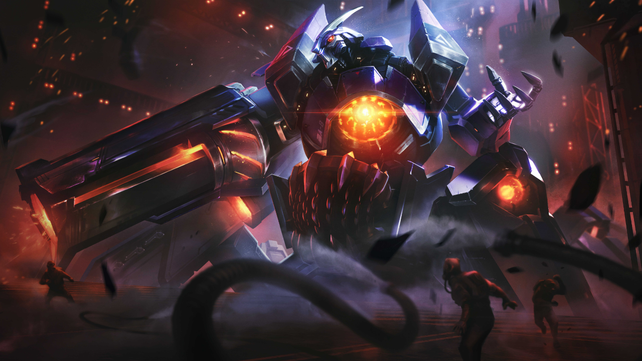 【英雄联盟手游】霸天战车厄加特(8.25上线)