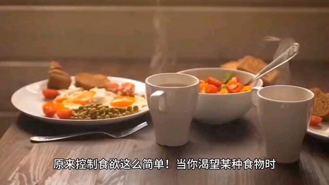 原来控制食欲很简单