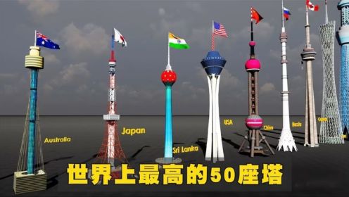 世界上最高的50座塔