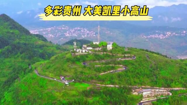 #小高山云海 凯里小高山云海,仿佛一不小心入了仙境,养了眼,入了心#登上山顶看美景 #云雾缭绕