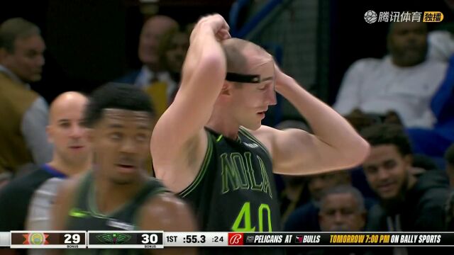 NBA常规赛：马刺vs鹈鹕中文解说全场回放
