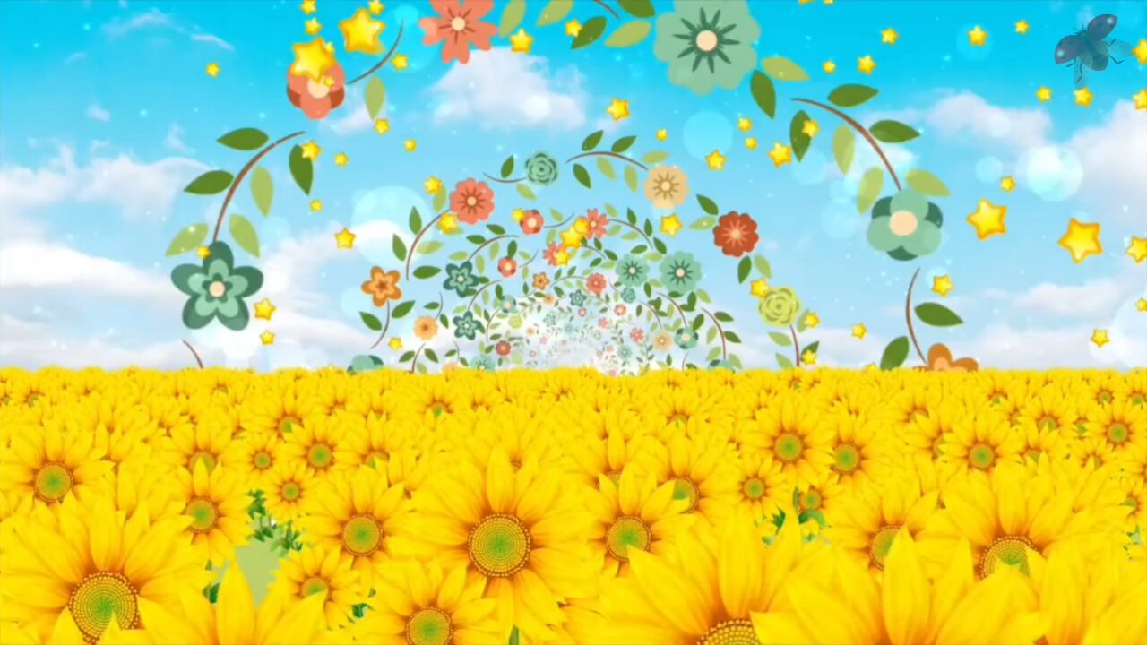 听我说 李昕融舞蹈六一节卡通童年配乐伴奏晚会演出舞台led大屏高清