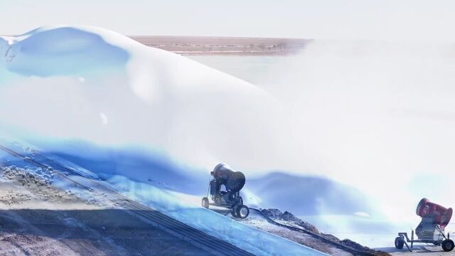 查干浩特冰雪旅游项目紧锣密鼓建设中