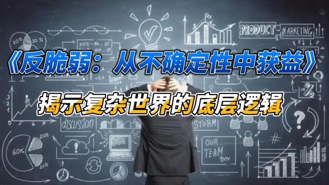 《反脆弱:从不确定性中获益》:揭示复杂世界的底层逻辑