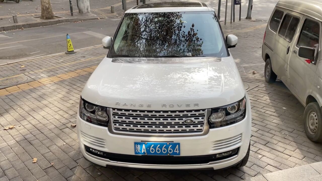 连号纯数字车牌路虎揽胜