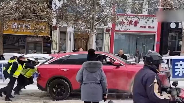 北方多地出现大范围降雪降温天气