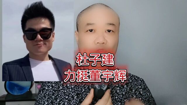 杜子建:力挺董宇辉!