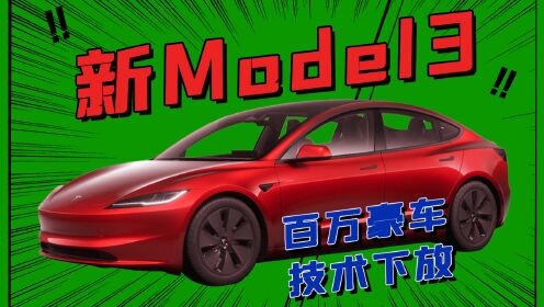【热车】特斯拉Model 3焕新版值不值得买？