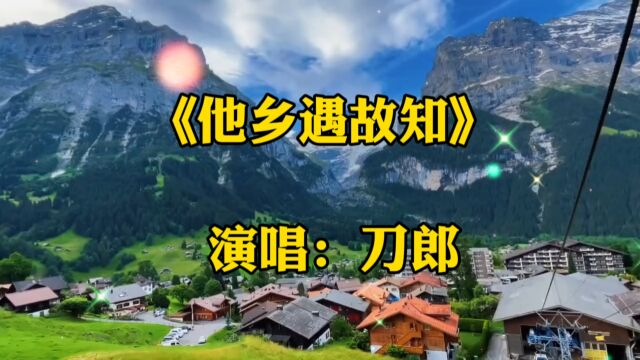 一首《他乡遇故知》刀郎老师的经典佳作,这首歌是为台湾老奶奶唱的,沧桑感人听哭了,感谢大家的支持和聆听